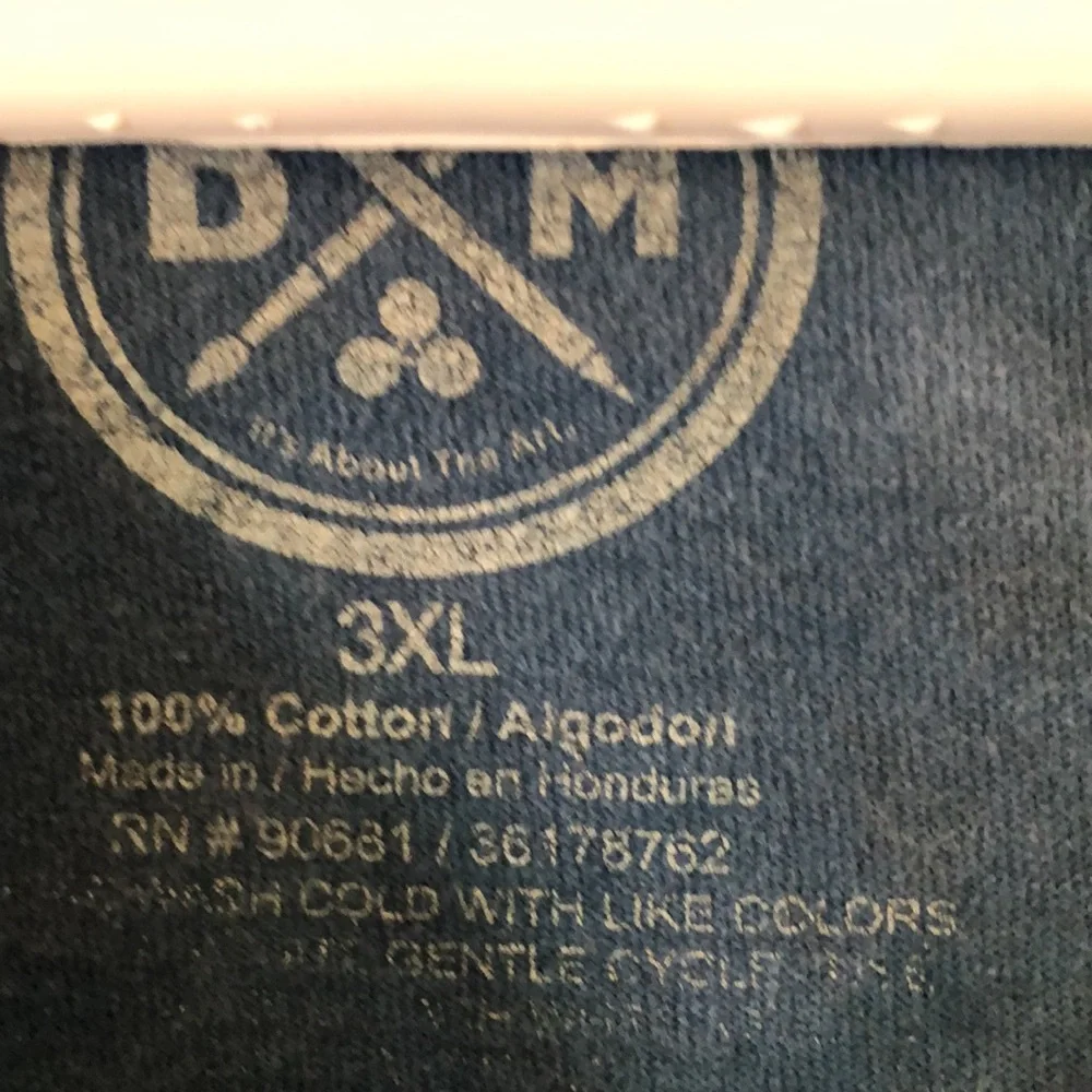 Women’s Dom tie dye Y2k Galaxy Cat T-Shirt - Blue and Purple - Picture 8 of 11